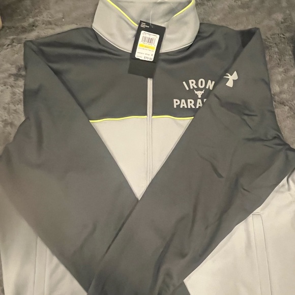 Men's Project Rock Knit Track Jacket - Picture 8 of 8